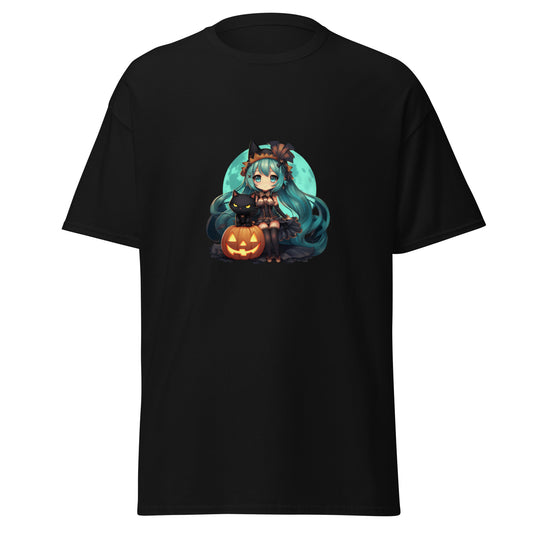 Men's classic tee (Halloween Miku)